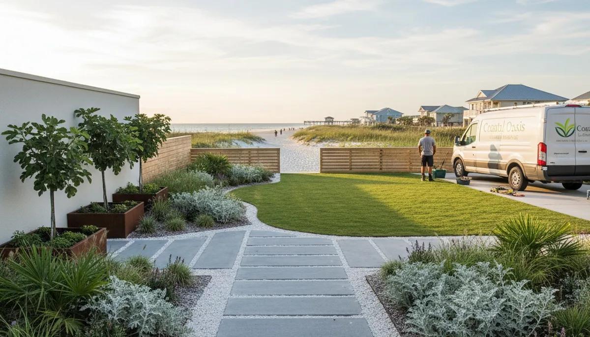 Landscaping service in Wilmington, NC for residential and commercial outdoor maintenance