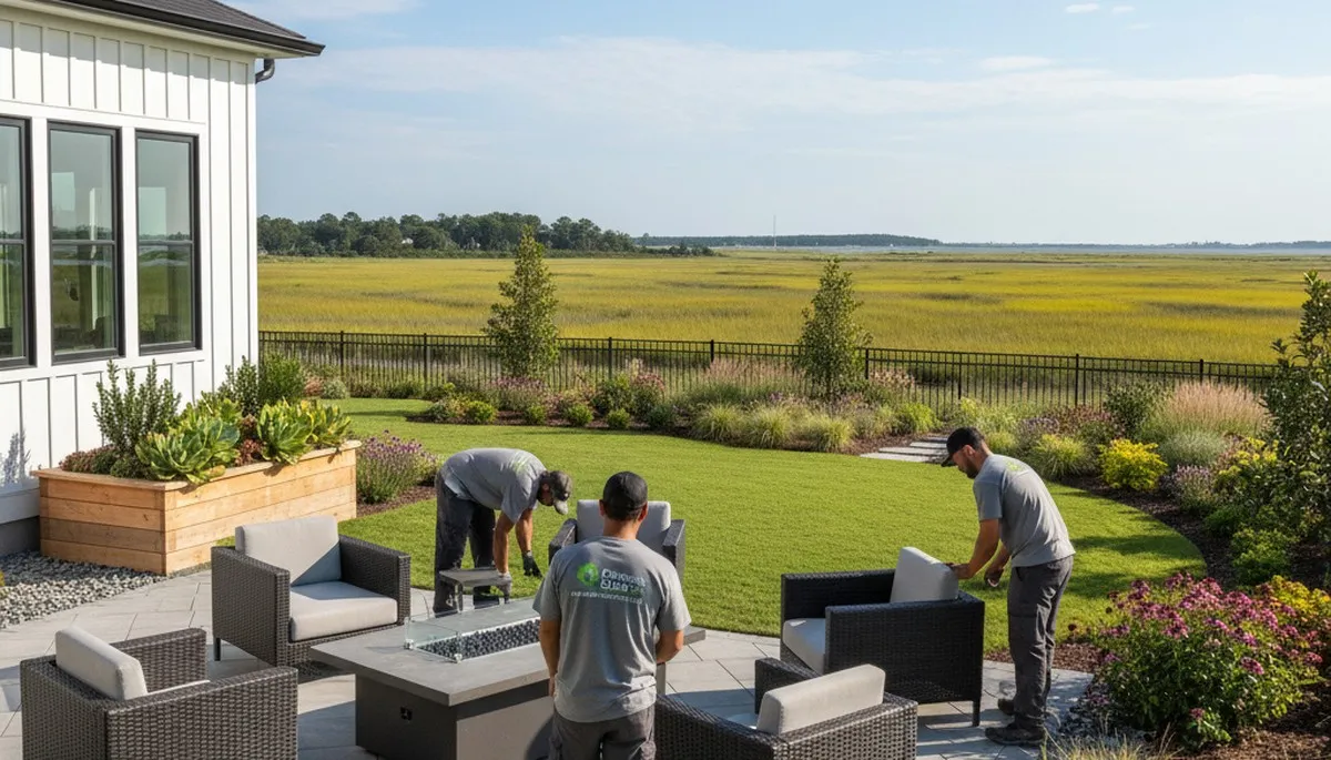 Landscaping service in Wilmington, NC for residential and commercial outdoor property care
