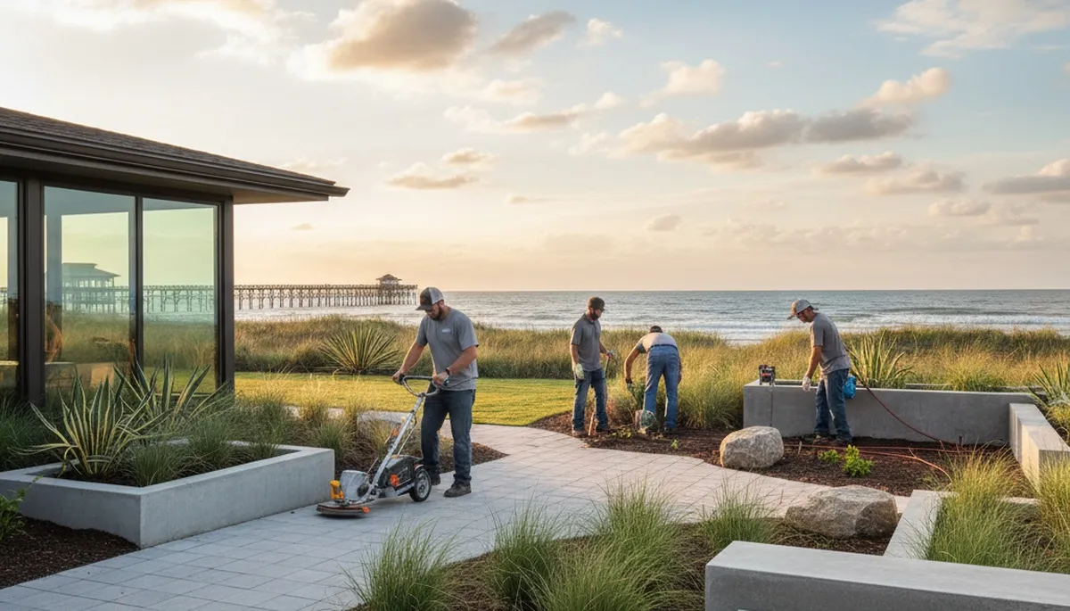 Landscaping services in Wilmington, NC for residential and commercial properties